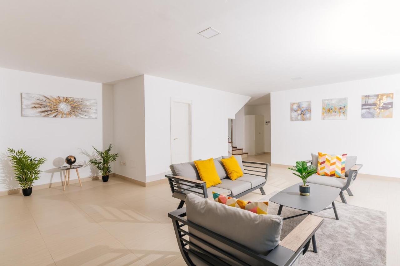 Sunset White Villa - Ocean View, Jakuzzi, Heated Pool, Air-Conditioning, Grill Playa de las Americas  Eksteriør bilde
